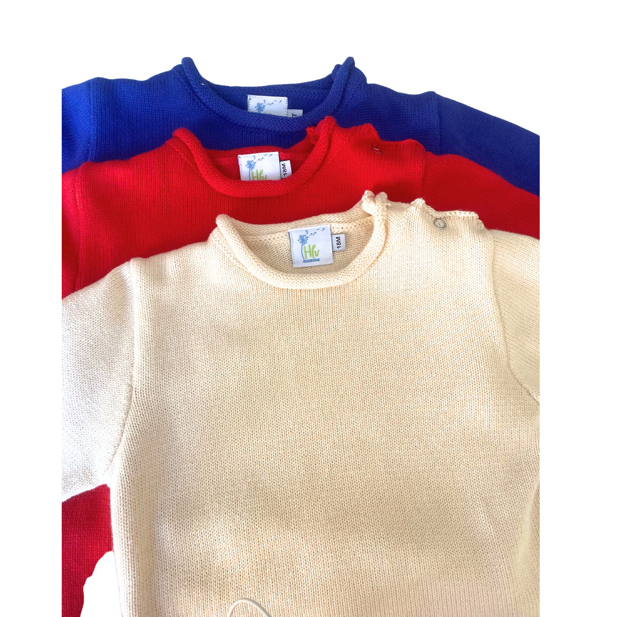 Red Rollneck Sweater