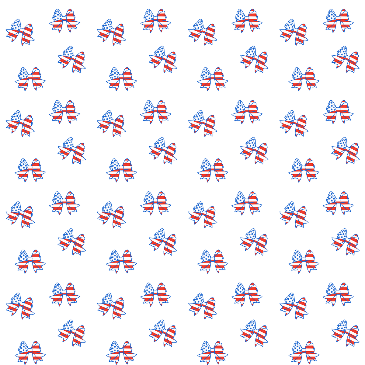 4th of July Bow Dress