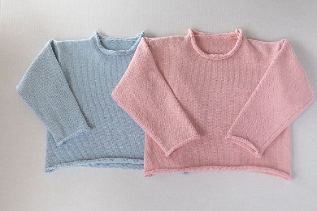 Blue Rollneck Sweater