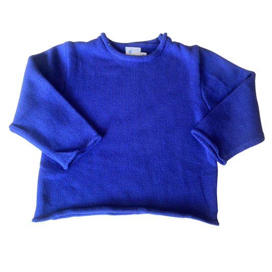 Dark Royal Blue Rollneck Sweater