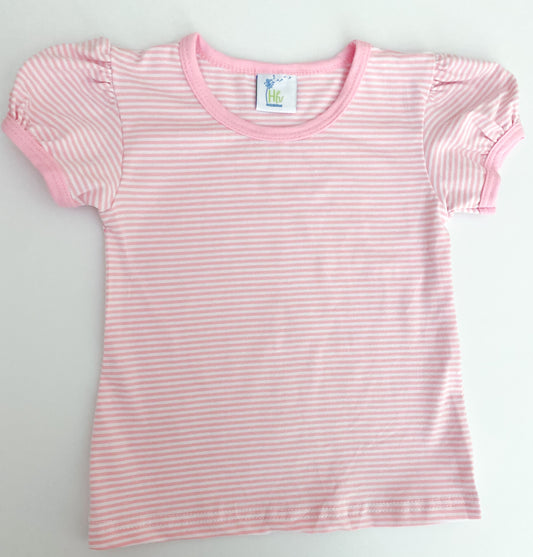 Pink Puff Short Sleeve T Shirt