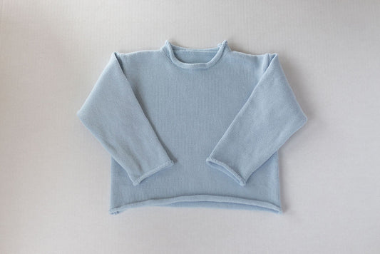 Blue Rollneck Sweater